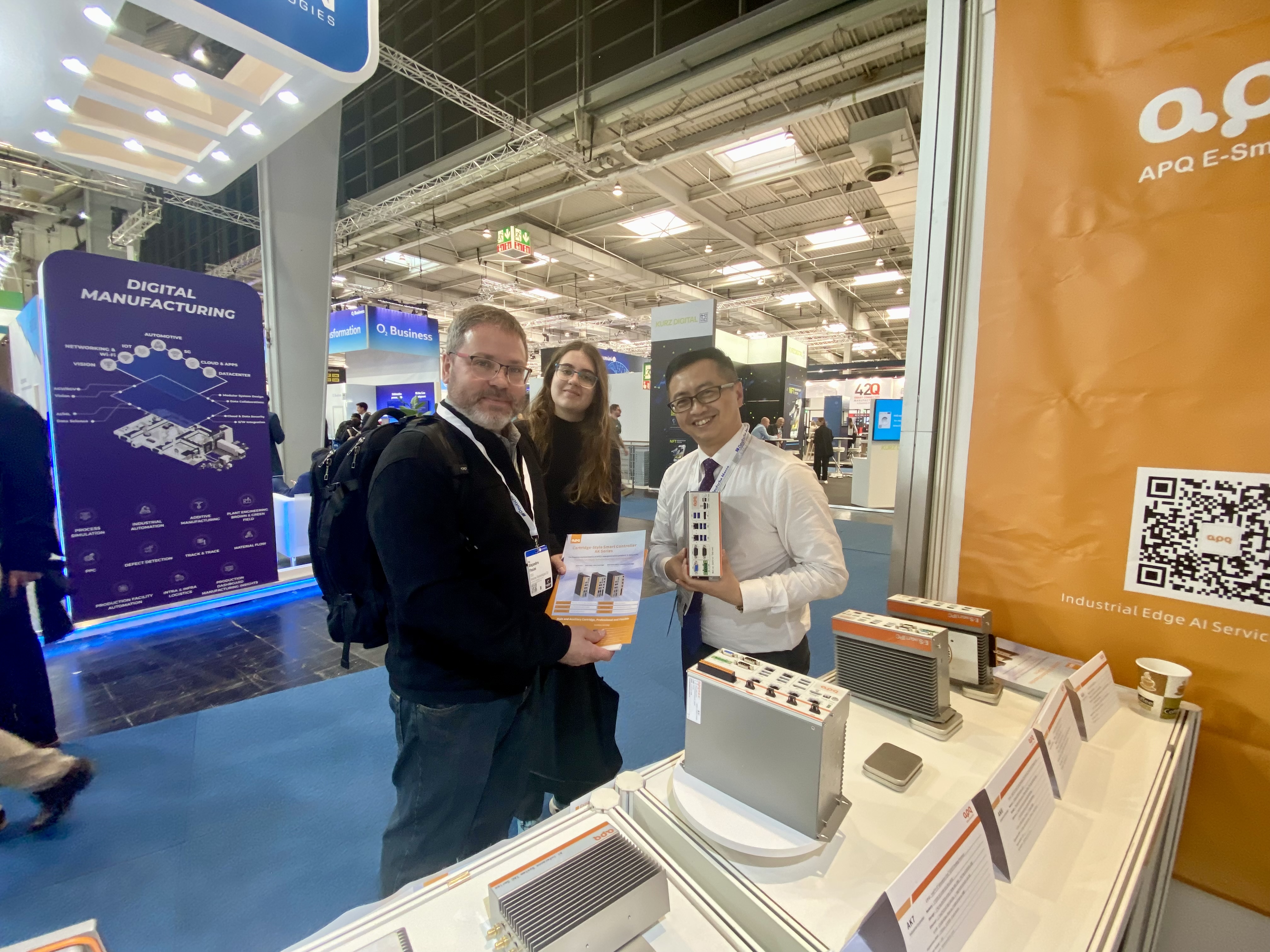 揚(yáng)帆海外｜阿普奇攜AK系列新品在漢諾威工業(yè)展實(shí)力“圈粉”